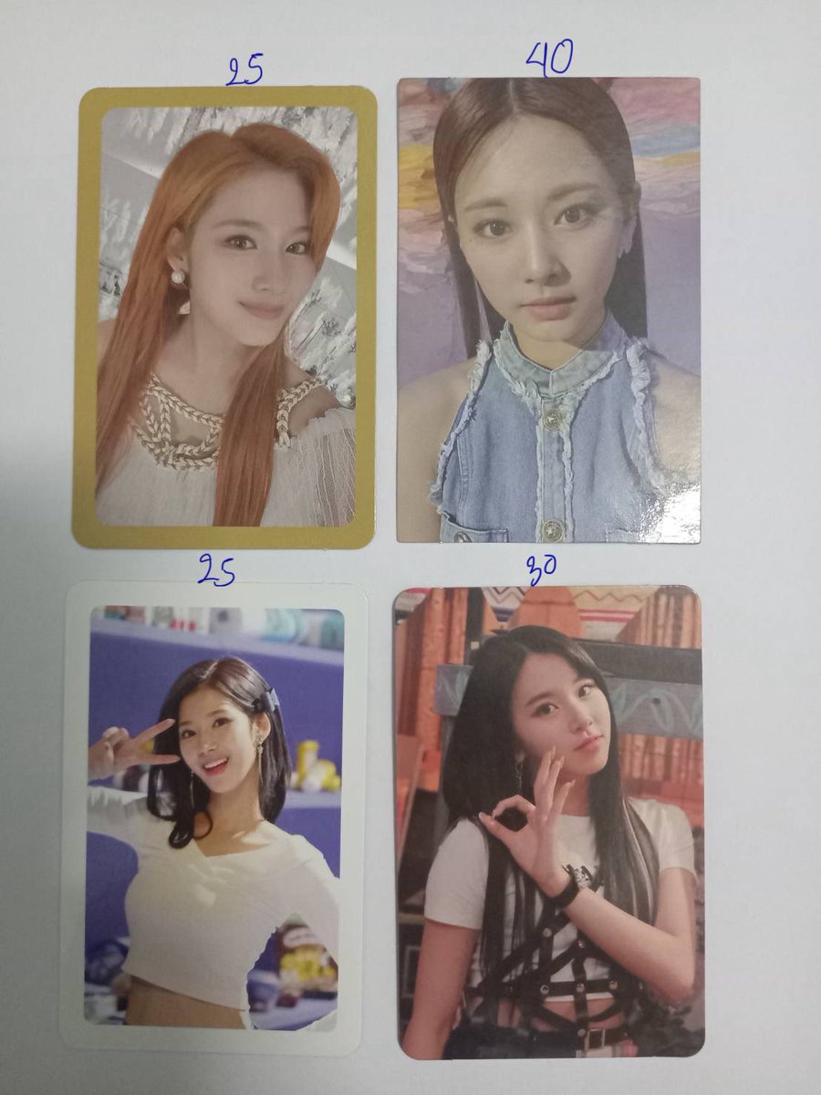 Sunrayyy1's tweet photo. 💟ราคาตามภาพ
💟รับผ่อน/มัดจำ/จอง
➡️Dm only
➡️ราคารวมส่ง ขอคนรับ 2 ใบ ขึ้นไป
#ตลาดนัดทไวซ์ #วันซ์สายเปย์ #ตลาดนัดtwice https://t.co/Xlk9ZsuZsu