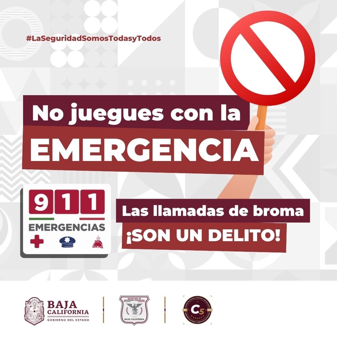 Secretaría de Seguridad Ciudadana Baja California tweet media