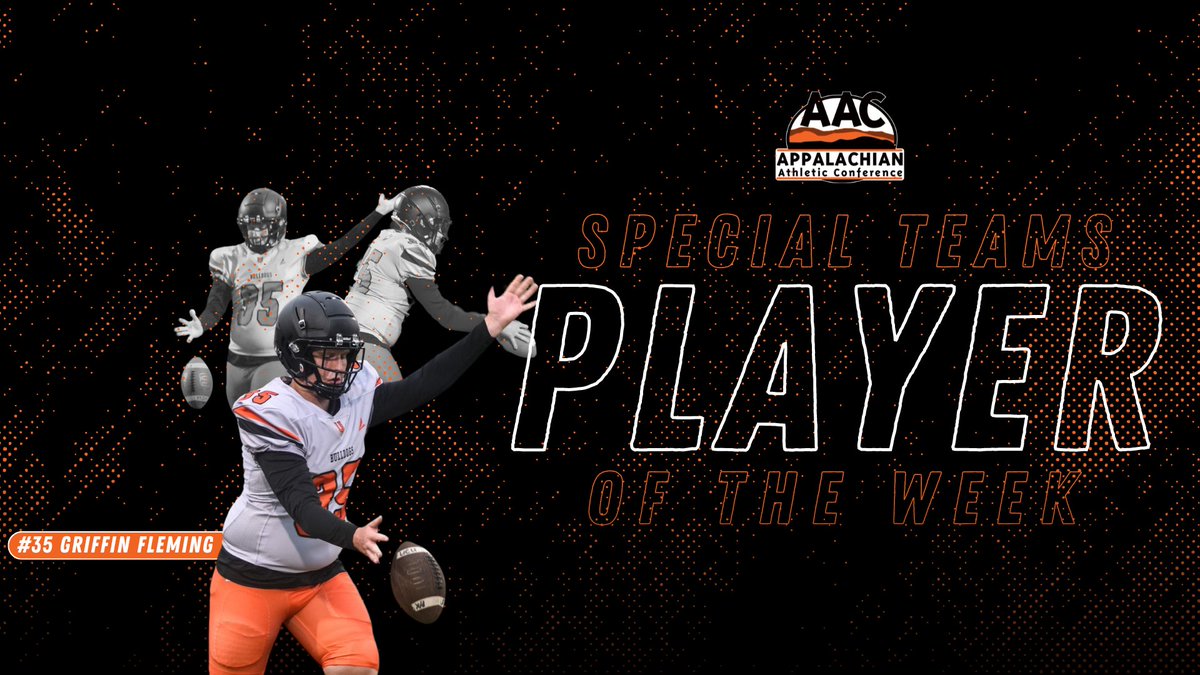 Congrats to #UnionFootball's Griffin Fleming on being named the AAC Special Teams Player of the Week!

#RepTheU

➡️➡️➡️ bit.ly/47Zbxap