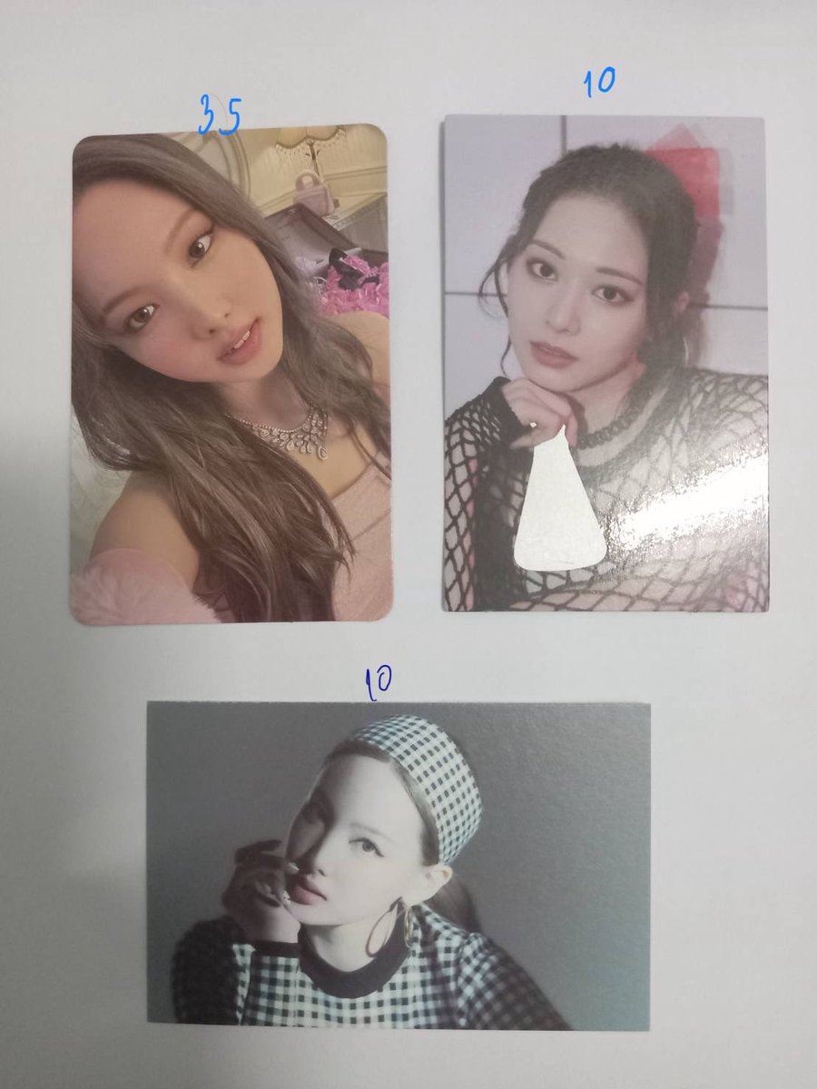 Sunrayyy1's tweet photo. 💟ราคาตามภาพ
💟รับผ่อน/มัดจำ/จอง
➡️Dm only
➡️ราคารวมส่ง ขอคนรับ 2 ใบ ขึ้นไป
#ตลาดนัดทไวซ์ #วันซ์สายเปย์ #ตลาดนัดtwice https://t.co/65XtXaFOAw