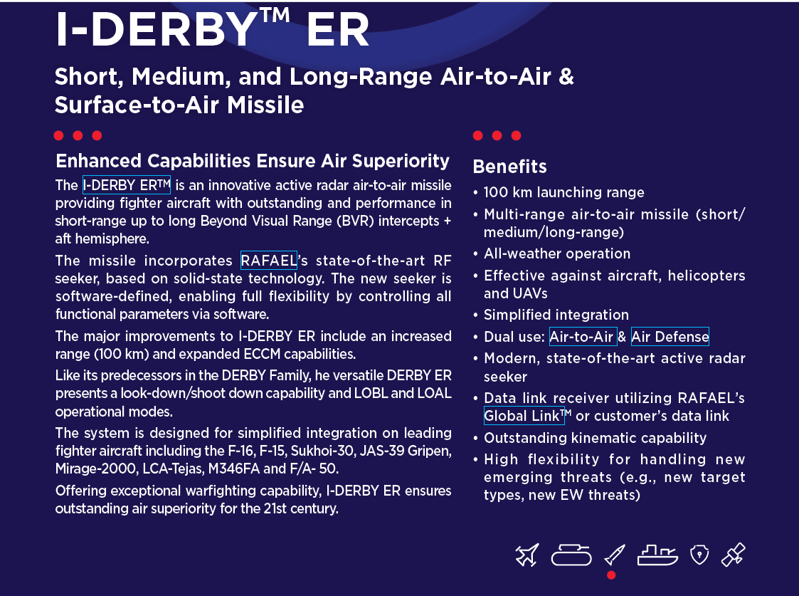 KDefenseInsight's tweet photo. It is known that #KAI and #Rafael are collaborating on integrating the #IDerbyER and #Python5 missiles into the #FA50. https://t.co/RusITuPL3g