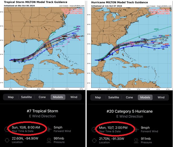 I’ve lived in FL since 1976 and have never seen a hurricane go from tropical storm status to Category 5 in little more than a day while forming in the western part of the Gulf of Mexico - highly unusual.  Is this Climate change, or is someone playing the HAARP?