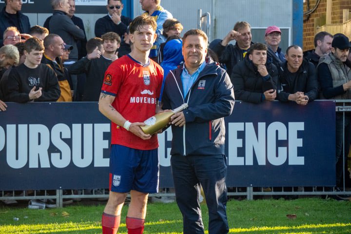 Not the result we deserved but on a personal note happy to win MOTM. We take the positives into next week!