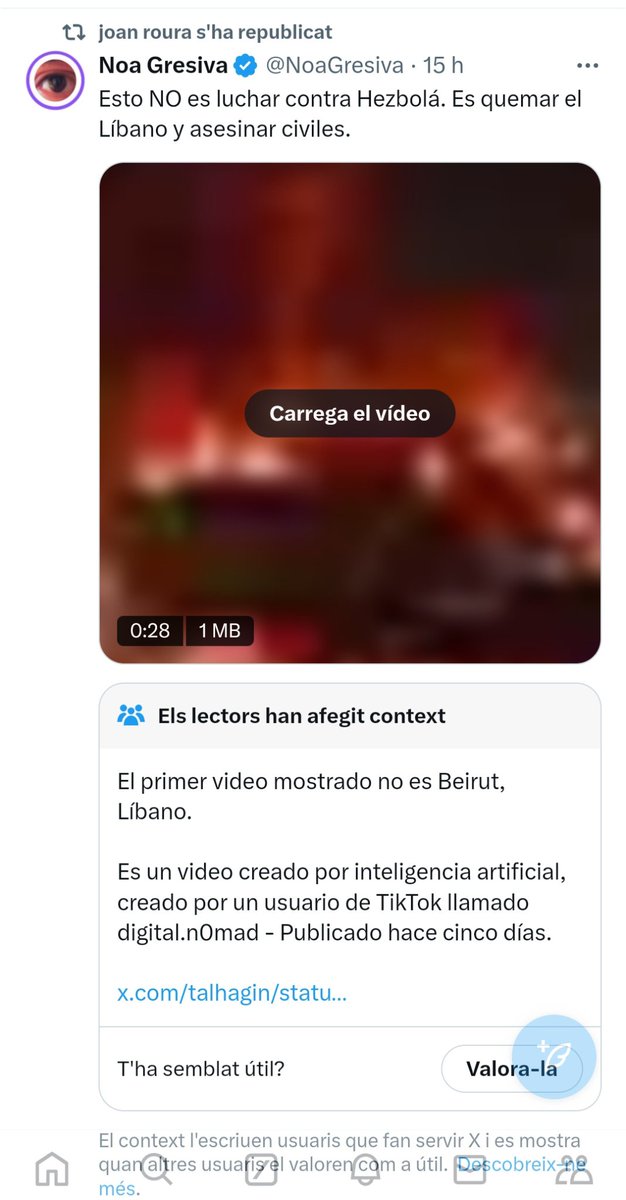 parigort's tweet photo. Hem normalitzat que el nostre cap d'internacional de la TV pública escampi fake news amb impunitat.

Que ho faci precisament avui i retuitant comptes antisemites, ja tal... https://t.co/TQNmCIvT6X