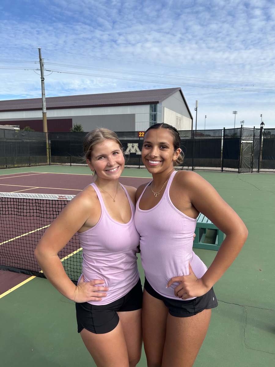 Ella/Bella drop a tight match 46 46 to the 8 seeds. Played very well. Thank you for all you have done for the program. You will be missed!!
#TENNIS
