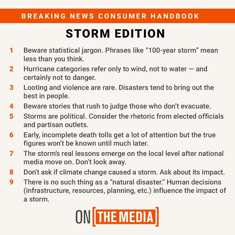 Some reminders for following the storm coverage in the coming days: