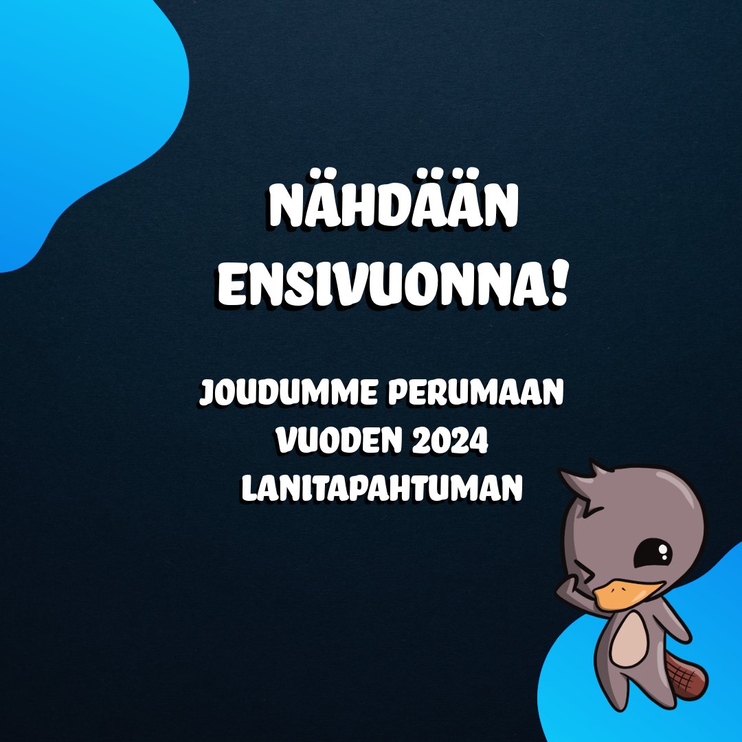 TÄRKEÄ TIEDOTE:

Valitettavasti joudumme ilmoittamaan, että Skynett Langames 28 -tapahtuma on peruttu.

Lipun ostaneille on lähetetty sähköpostitse ja tekstiviestillä ohjeet lippujen palauttamiseen. 

Pahoittelemme peruutuksesta aiheutuvaa harmia ja kiitämme ymmärryksestänne.