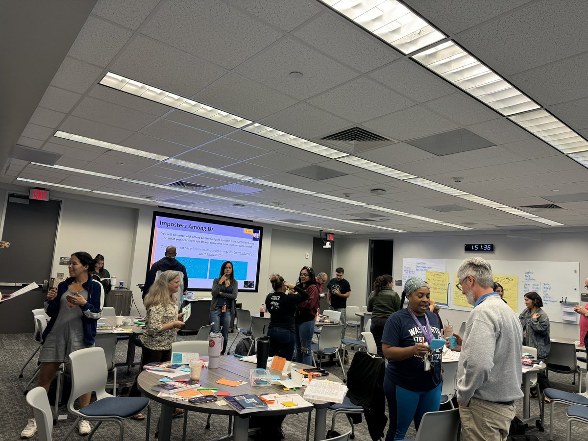 Our teachers are at the ISC on their first day of fall break learning how to Build Better Writers with <a href="/SallyBarnesTX/">Sally Barnes</a>! <a href="/Seidlitz_Ed/">Seidlitz Education</a> <a href="/HumbleISD_Multi/">Humble ISD Language Acquisition</a>