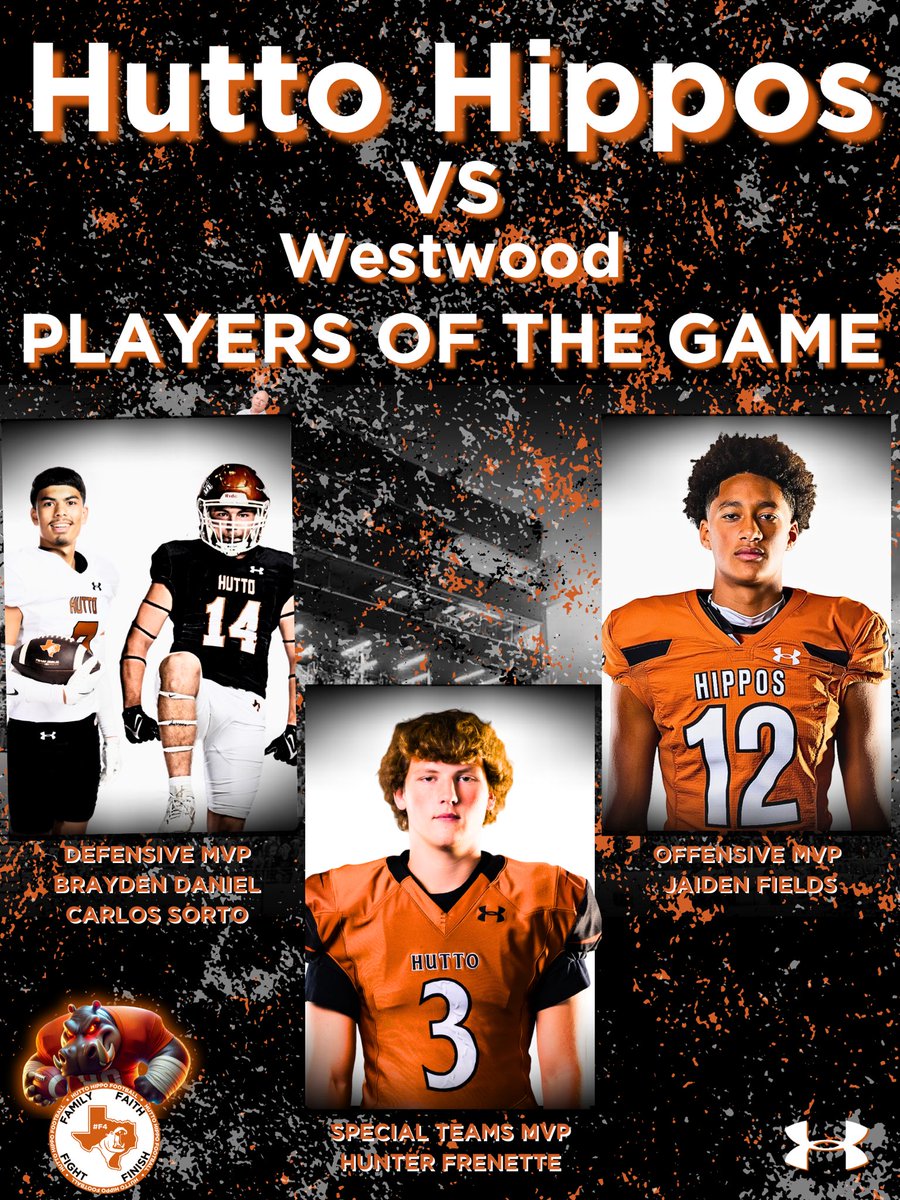CoachComp (@coachwcompton) on Twitter photo <a href="/HuttoHS_Fball/">Hutto Football</a> players of the game vs Westwood! #F4 <a href="/HuttoHS_Fball/">Hutto Football</a> players of the game vs Westwood! #F4