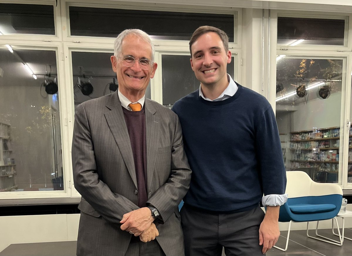 Brandon Bohrn (@brandonbohrn) on Twitter photo A pleasure catching up with <a href="/gmfstokes/">Bruce Stokes</a> at Amerikahaus Berlin this evening to discuss the upcoming US elections. The only people missing were @gesine_weber and Martin Quecenz to complete the #transatlantictrends dream team 😉 A pleasure catching up with <a href="/gmfstokes/">Bruce Stokes</a> at Amerikahaus Berlin this evening to discuss the upcoming US elections. The only people missing were @gesine_weber and Martin Quecenz to complete the #transatlantictrends dream team 😉