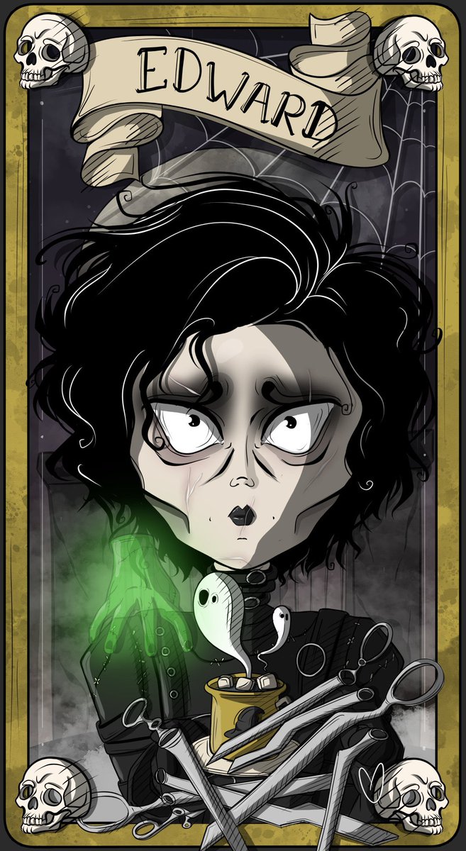 wolfielpz's tweet photo. 🎬🍁 Mois spécial Halloween: Edward aux mains d’argent 

#art #digital #edwardscissorhands #hallowen https://t.co/6DO4MIKMDW