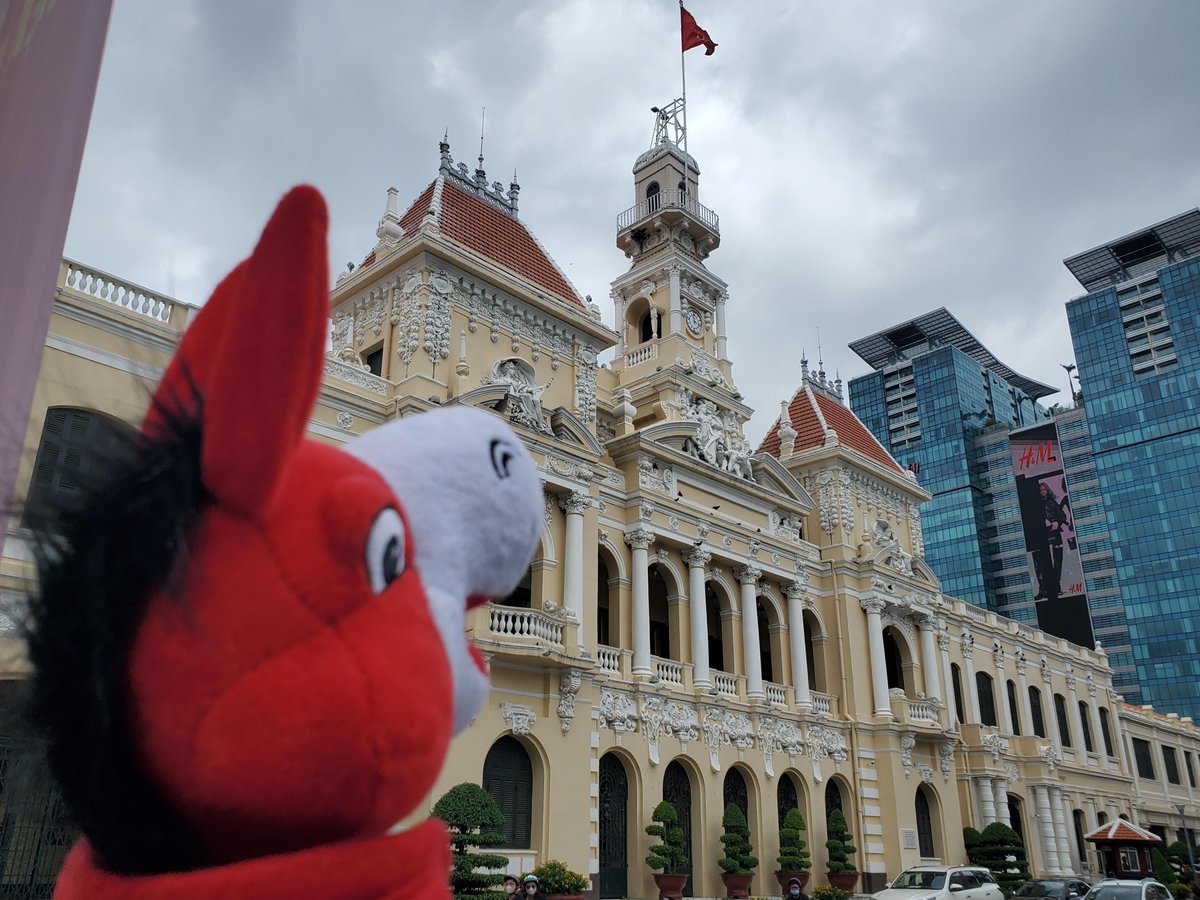 ucm_iss's tweet photo. Mo on the Move in Vietnam! 🐴🌍 Last semester, Mo visited the statue of President Ho Chi Minh in Ho Chi Minh City. Mo explored some very exciting places in Vietnam. Mo is excited to meet students from different schools on the trip!

#MoOntheMove #ChooseUCM #MulesAbroad https://t.co/jMLWsYIphW