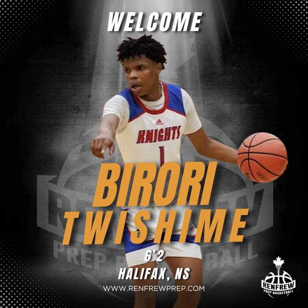 renfrewprep's tweet photo. After session 1 of NPH, Birori Twishime (Class of 2025) sits 4th in league scoring with 17.8 PPG and he sits first in league rebounding with 8.8 RPG. https://t.co/LGoH6mG4lz