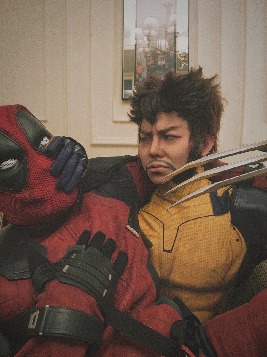 reijiqk's tweet photo. Life got worse when I met you.🤬🤬🤬🤬
.
Deadpool @No_o_to
Wolverine : Me
.
#poolverine  #DeadpoolAndWolverine
#deadclaws #deadpoolcosplay #Wolverinecosplay
#wadelogan #พูลเวอรีน #marvelcosplay #xmencosplay https://t.co/TcPE9pFbYo