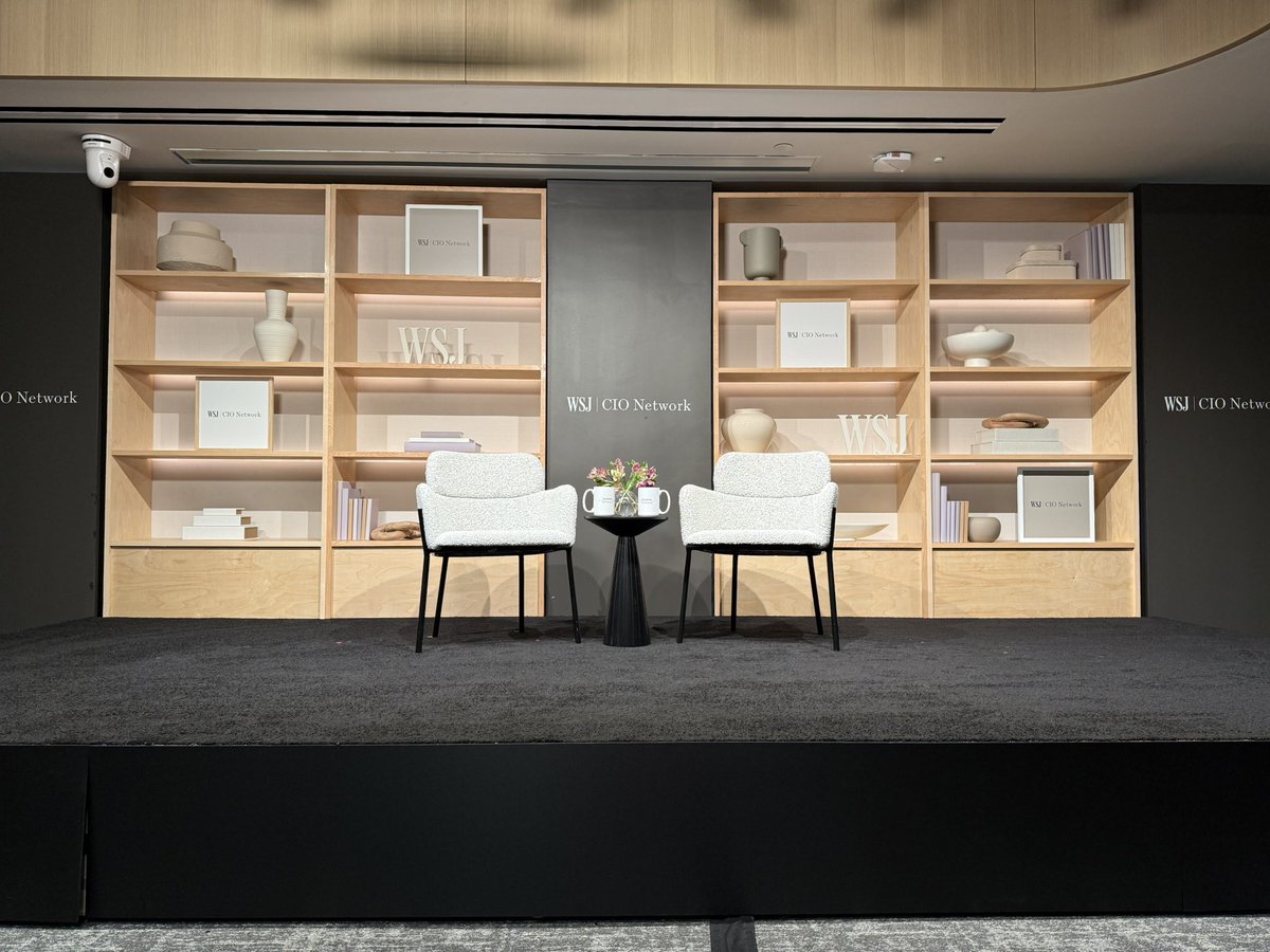 tcrawford's tweet image. Based on the initial conversations…it is going to be an interesting 24+ hours. Let’s go!

#CIO #WSJCIO