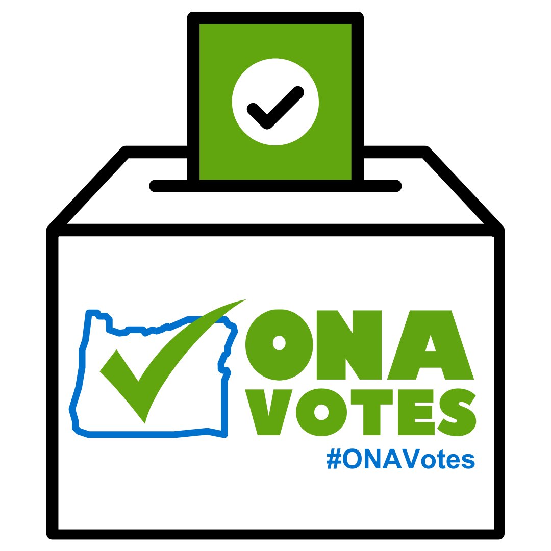 OregonNurses's tweet photo. During each election, ONA Members in Oregon vote to amplify healthcare voices and elect pro-healthcare candidates. https://t.co/Dt3PpsrPOr is your go-to for ONA endorsements, voting, and volunteering info. Learn more! #ONAVotes #2024election #GOTV #orelect #orpol #election https://t.co/t7Pm3ywkfE