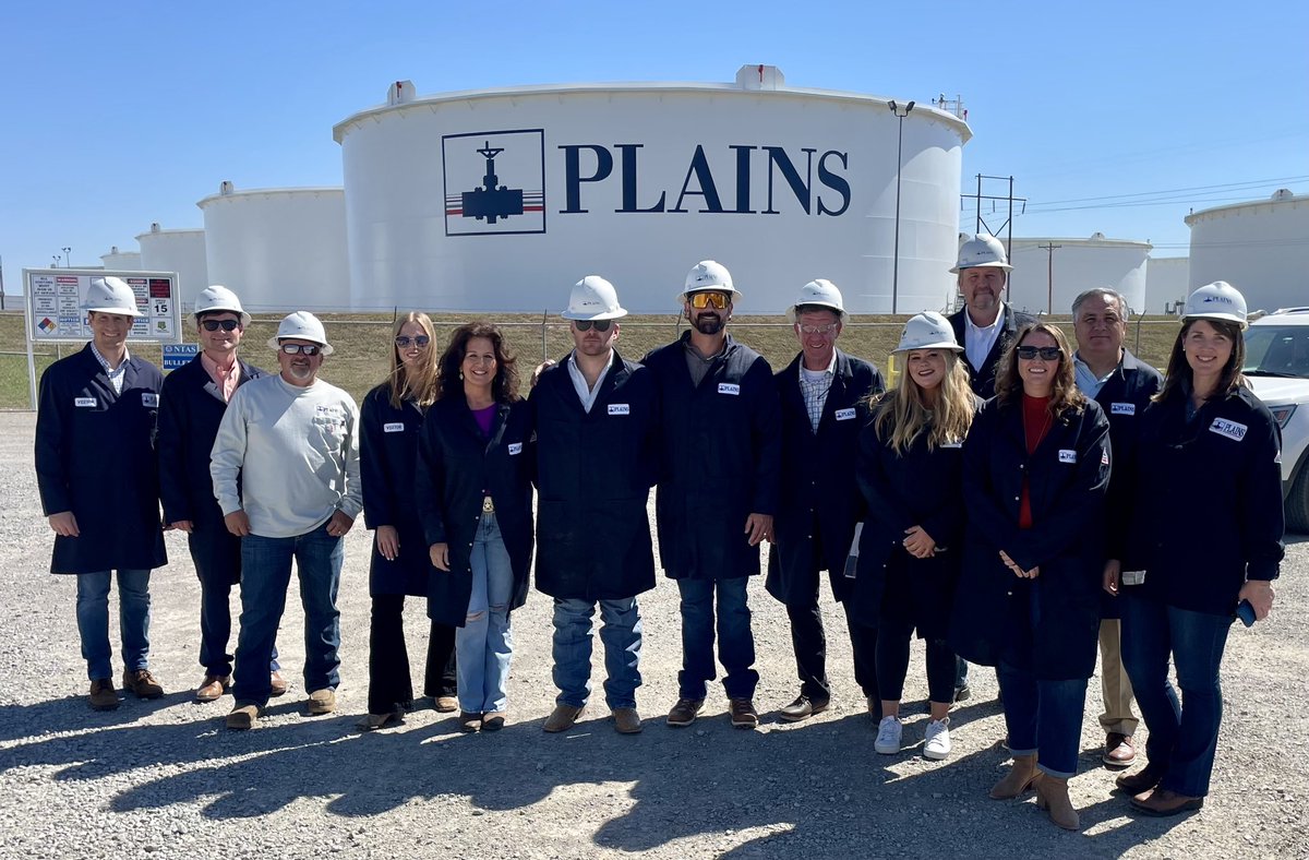 We had a great time touring the Plains All American facility in Cushing last week! This was a great opportunity to invite legislators and key players to engage in conversations surrounding crude oil and energy production in Oklahoma.