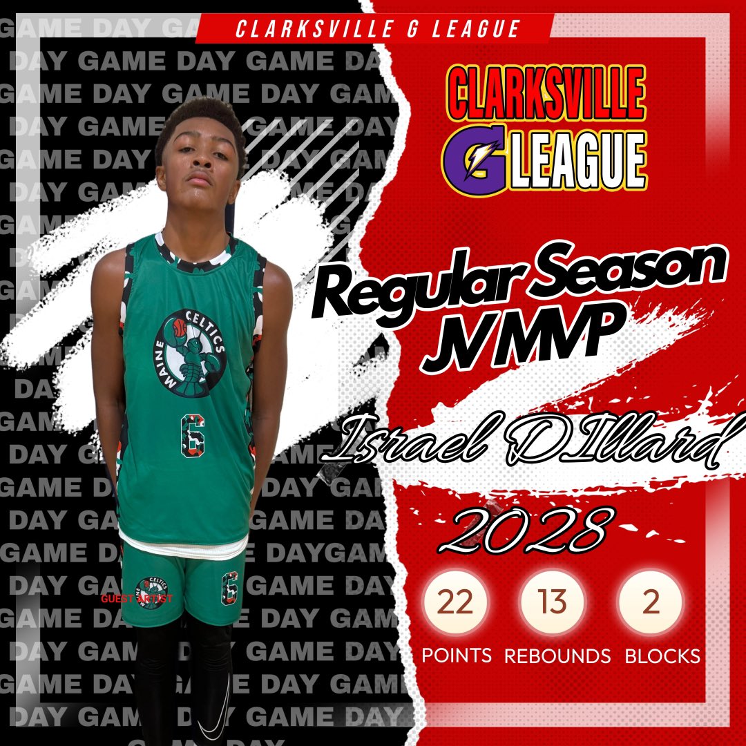 Clarksville G League (@931gleague) on Twitter photo Clarksville G League Regular Season Varsity and JV MVP <a href="/nykeehuber12/">Sheldon Huber</a> <a href="/PrepHoopsTN/">Prep Hoops Tennessee</a> <a href="/KY_PrepReport/">Kentucky Prep Report</a> <a href="/KevinMoses38/">Kevin Moses LLC</a> <a href="/HoopsRecruitTn/">HoopsRecruitTennessee</a> <a href="/AndrewForce8/">Andrew Force</a> Clarksville G League Regular Season Varsity and JV MVP <a href="/nykeehuber12/">Sheldon Huber</a> <a href="/PrepHoopsTN/">Prep Hoops Tennessee</a> <a href="/KY_PrepReport/">Kentucky Prep Report</a> <a href="/KevinMoses38/">Kevin Moses LLC</a> <a href="/HoopsRecruitTn/">HoopsRecruitTennessee</a> <a href="/AndrewForce8/">Andrew Force</a>