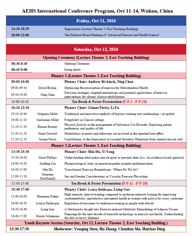 Moritz_Schumann's tweet image. Three days of teaching at Beijing Sport University ahead and then off to Wuhan for the AEHS International Conference with a great line up. The conference will be live-streamed as well.
live.bilibili.com/21963219
youtube.com/channel/UCqJZ2…