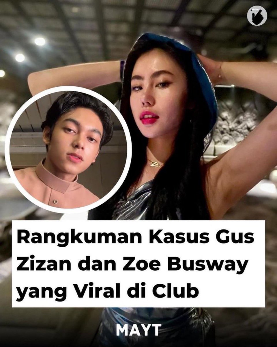 ptrckstrsss's tweet photo. Gus zizan yg sempet viral kemarin karena dugem di club bareng zoe levana !

——  Rangkuman kasus “GUS” Zizan dengan Zoe Busway, selingkuh terus cwipokan di club dan sekarang tiba tiba nikah dengan Kamila Asy Syifa bocil kelahiran 2007😭

Bikin Thread Tentang Plot Twist Gus Zizan🫵🏻 https://t.co/P8UoukwwtM
