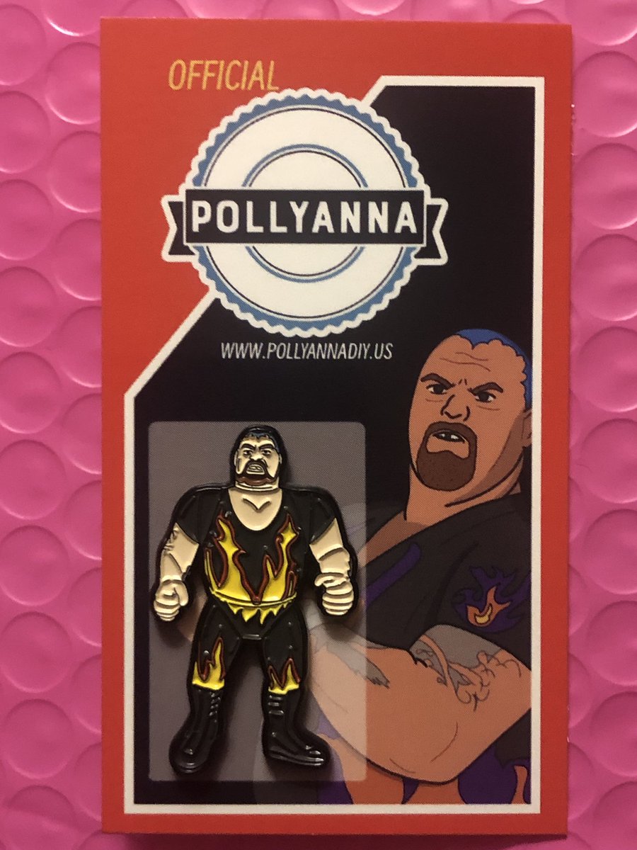 GLGJ's tweet photo. It’s important to treat yourself so when I saw this “Beast from the East” Bam Bam Bigelow pin I hit the purchase button so fast.  This is so cool!  Thanks @PollyannaDIY ! https://t.co/kiZpCrlTe0