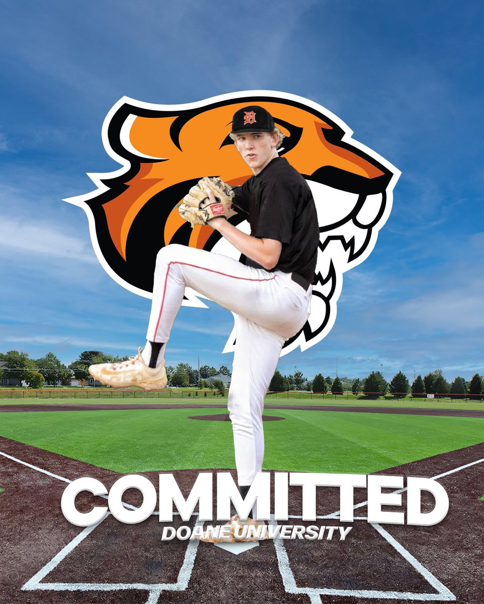 I am excited to announce my commitment to Doane University to continue my academic and athletic journey! Thank you to all of my family, friends, teammates, and coaches for helping me along the way. Go tigers!

<a href="/DoaneBaseball/">Doane Baseball</a> <a href="/MMBaseball/">MM Baseball</a> <a href="/Prospects_NE/">Nebraska Prospects Baseball Club</a> <a href="/MtMichaelAD/">MM Sports&Activities</a>