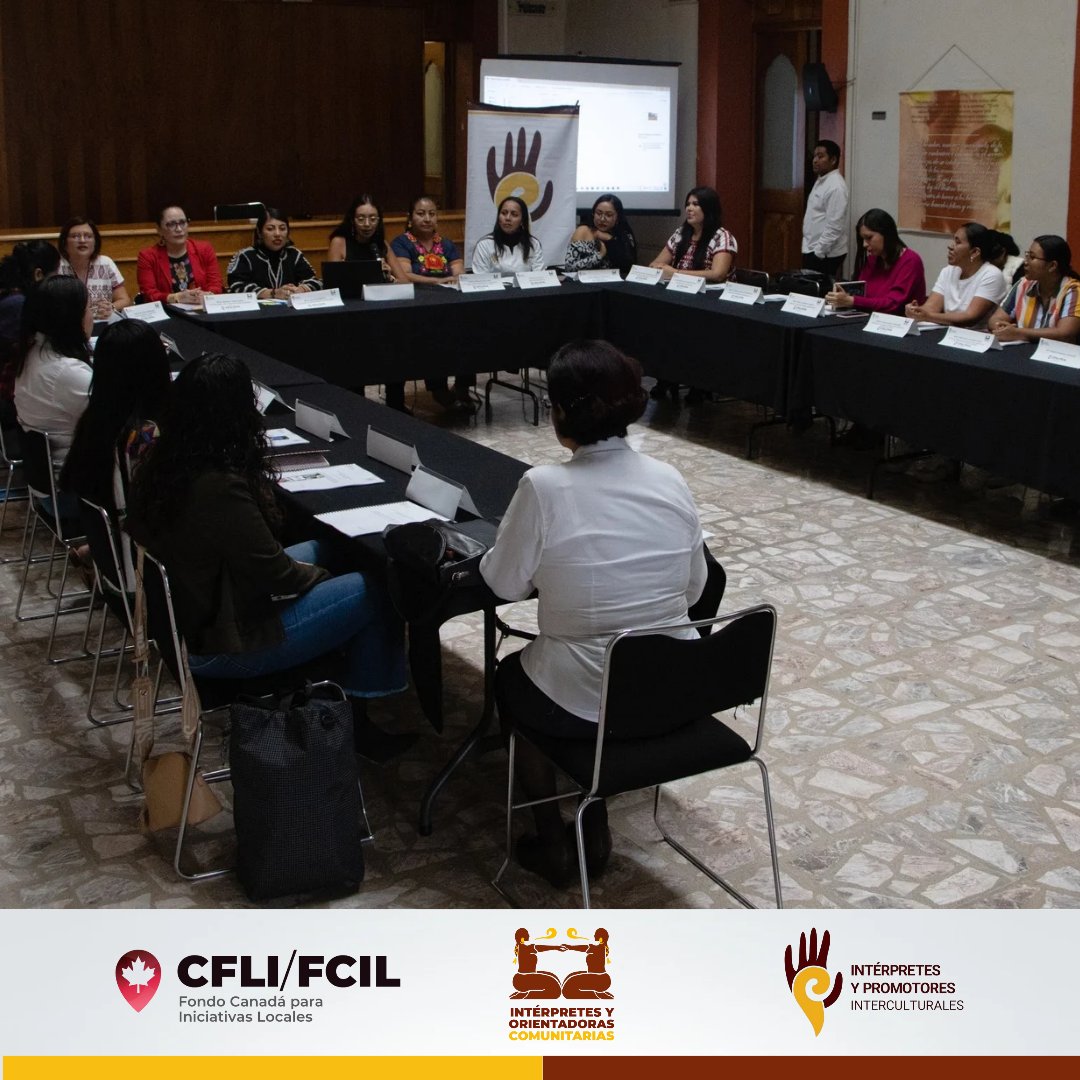 Diversas mujeres con destacados liderazgos se reunieron en nuestra sesión de instalación del Consejo Consultivo para la elaboración del “Manual de la Intérprete y Orientadora Comunitaria”.

Gracias al #FondoCanadaMx por acompañar este proceso único en México.

#redinterpretes
