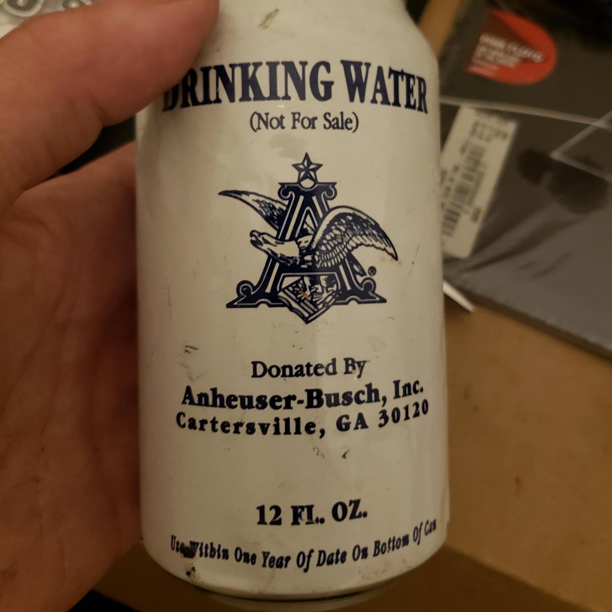 Time to bring out the trusty, nearly 20-year-old water can I got from FEMA during Hurricane Wilma #hurricane #hurricaneprep #beprepared