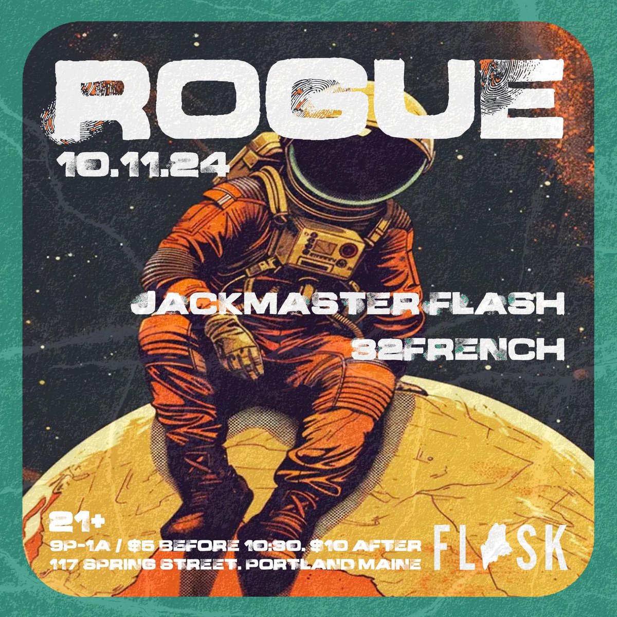 JackmasterFlash's tweet image. #JackmasterFlash

Flask Lounge
10/11/24

facebook.com/events/s/rogue…