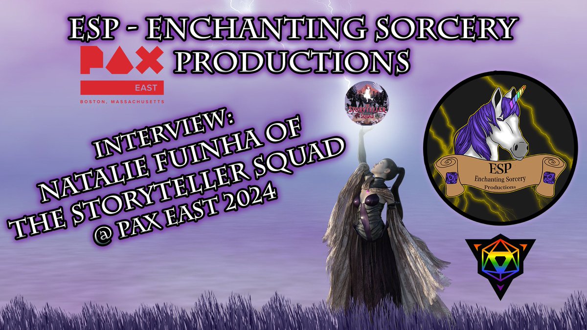 Enchanting Sorcery Productions ➡️ PAX East ❤️‍🔥 tweet media