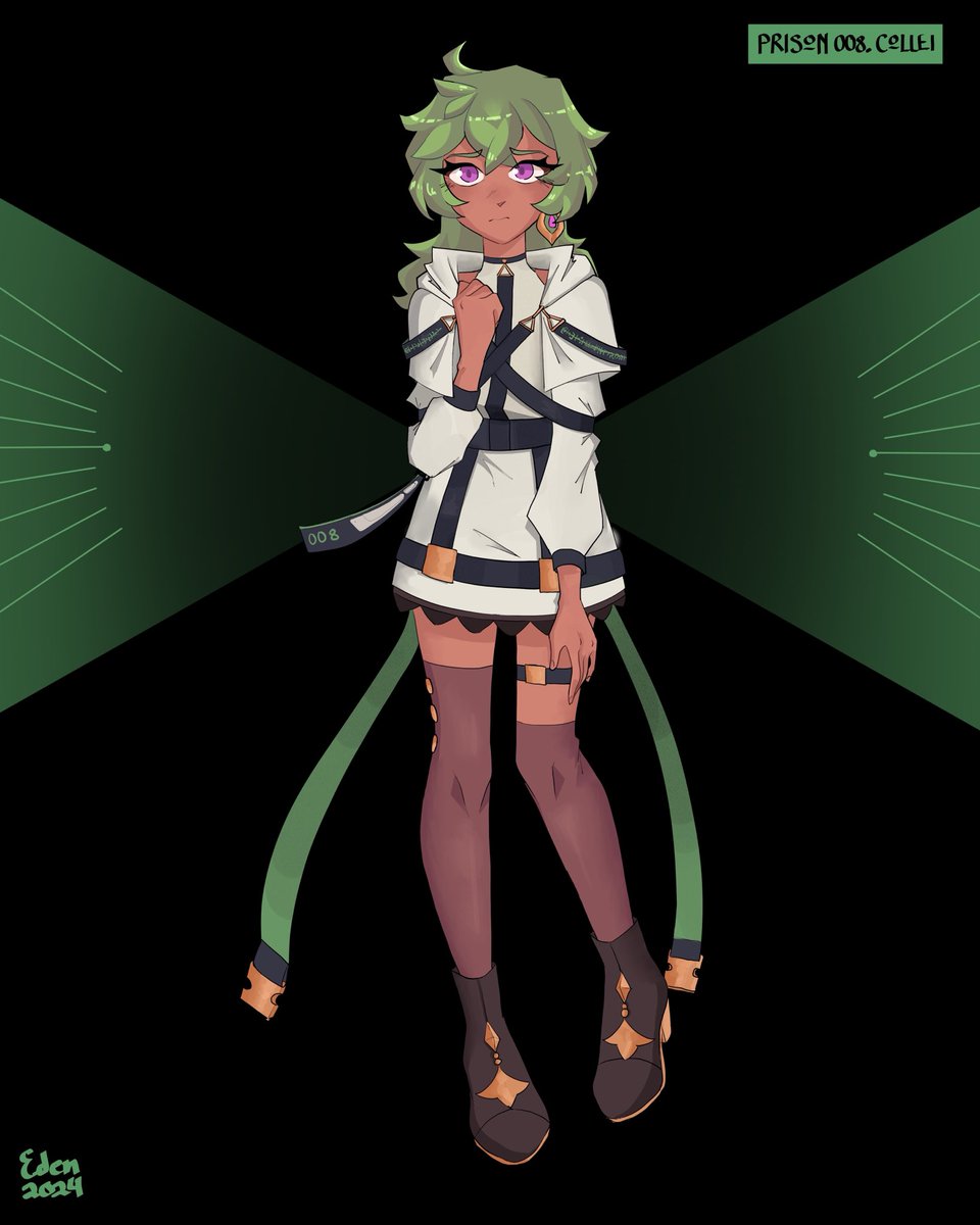 Genshin Impact Milgram AU… I just think Collei vibes with the themes! #genshinimpact #milgram #collei #amane #fanart