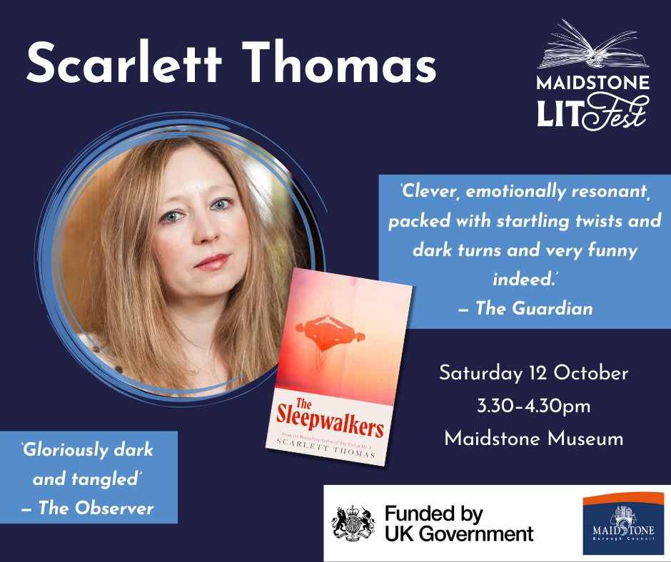 Come and see me on Saturday in Maidstone! I'm so excited about this event. Thank you so much to <a href="/MaidLitFest/">Maidstone LitFest</a> for inviting me :)