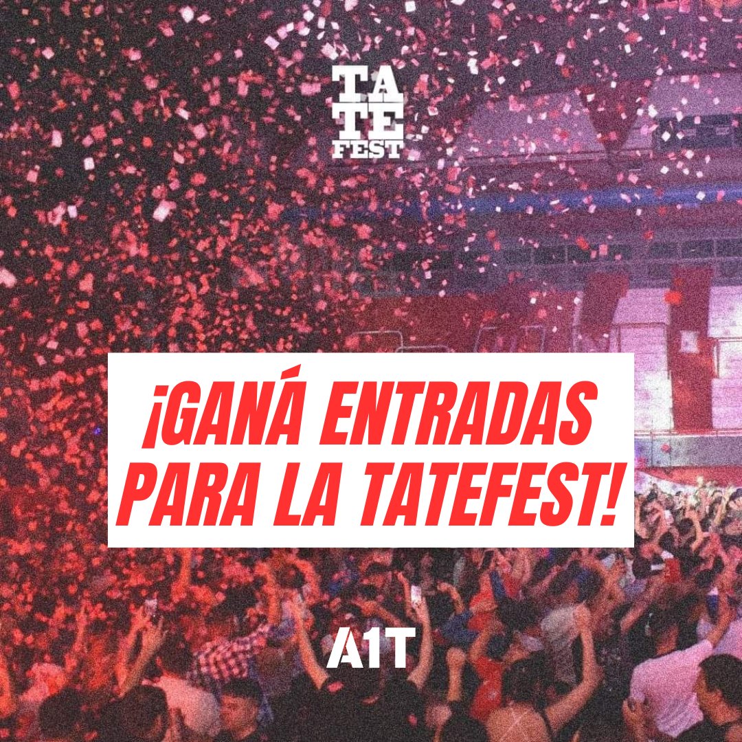 UnionA1Toque's tweet photo. 👉🏼 ¡GANÁ ENTRADAS PARA LA #TATEFEST! 🇦🇹🥳
¡Ingresá, seguí los pasos y participá! 🤩
👇🏼
https://t.co/tgLOxn54hZ https://t.co/KKWvLgKgVX