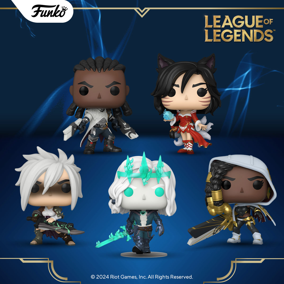 Time to lock in 🔒 Build the ultimate squad with new collectibles from League of Legends. Which champion are you picking? 

amzn.to/4dEQR8V

#Funko #FunkoPOP #LeagueofLegends
