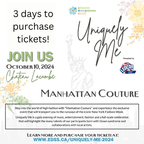 EDSSociety's tweet image. The deadline to purchase tickets is fast approaching! Head on over to our website edss.ca/uniquely-me-20… to find out more information and to purchase tickets. We would love to see you at the Chateau Lacombe Hotel on Thursday!
#edmontonevents #uniquelyme #fashionshow #yegfund...