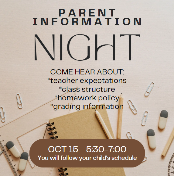 PorterRidgeMSNC's tweet image. Join us for Parent Information Night!
Tuesday, Oct 15,   5:30-7:00
@AGHoulihan @UCPSNC