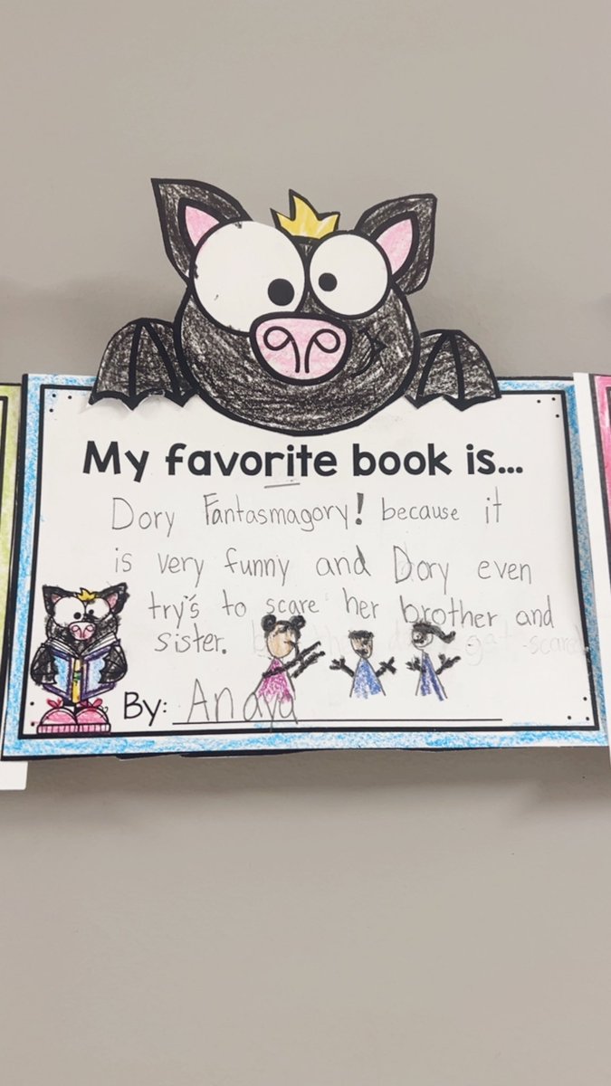 Batty About Books!! We wrote our opinion to share our favorite books! #UESHAWKS <a href="/UrbanaEL_FCPS/">UrbanaEL Hawks</a>