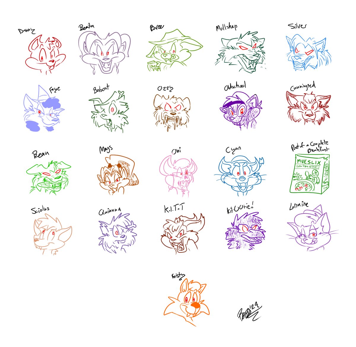 Babsiwuff's tweet photo. SEPTEMBER #BABSTREAM GAMING DEN SKETCHES!!!! Thank you all so much for your support and REMEMBER! Subscribers and re-subscribers get art at the end of the month!!! https://t.co/6cUyNaBiIW #furryart #TwitchStreamers https://t.co/cxUn21AkCS