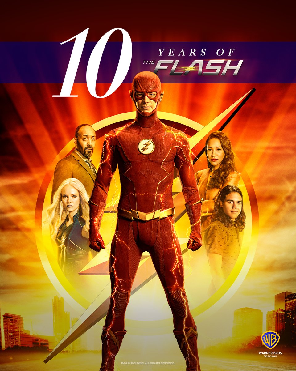 Happy 10th anniversary to the #TheFlash! ⚡️ Let us know your favorite moments from the series in the comments, and celebrate with us TONIGHT with 2-hour final season premiere of #SupermanAndLois starting at 8/7c on The CW!