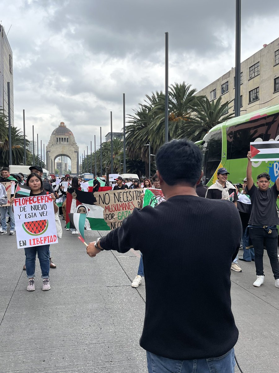 📣 A un año de la intensificación del genocidio atroz que Israel comete contra el pueblo palestino, nos unimos a la movilización de la <a href="/FNERRR_NACIONAL/">FNERRR NACIONAL</a> en el centro de la Ciudad de México. 

¡Desde el río hasta el mar, Palestina vencerá! 🔥👊🏼🇵🇸