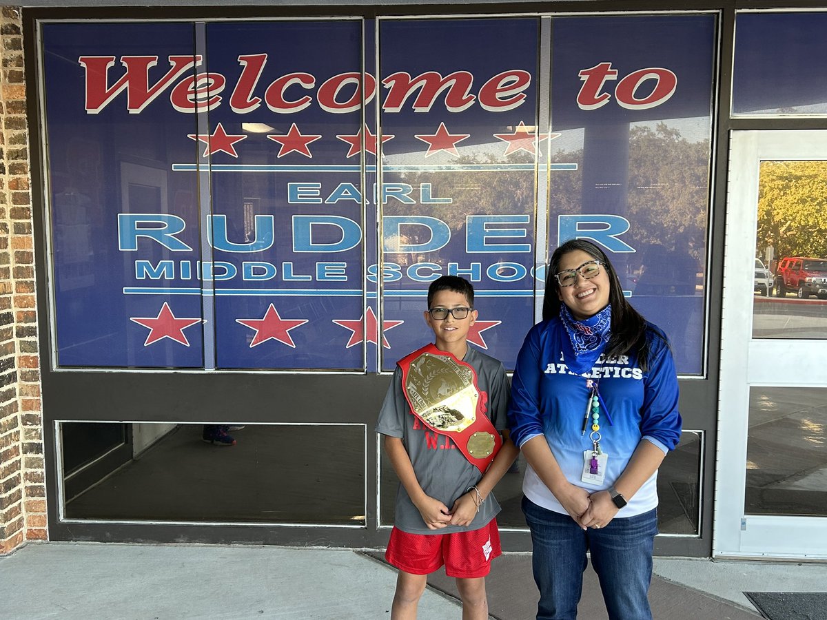 Earl Rudder Middle School - NISD tweet media