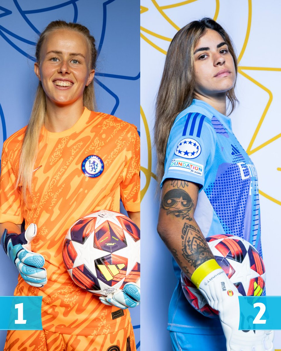 Hannah Hampton 🆚 Misa Rodríguez

Choose your GK 🧤

#UWCL