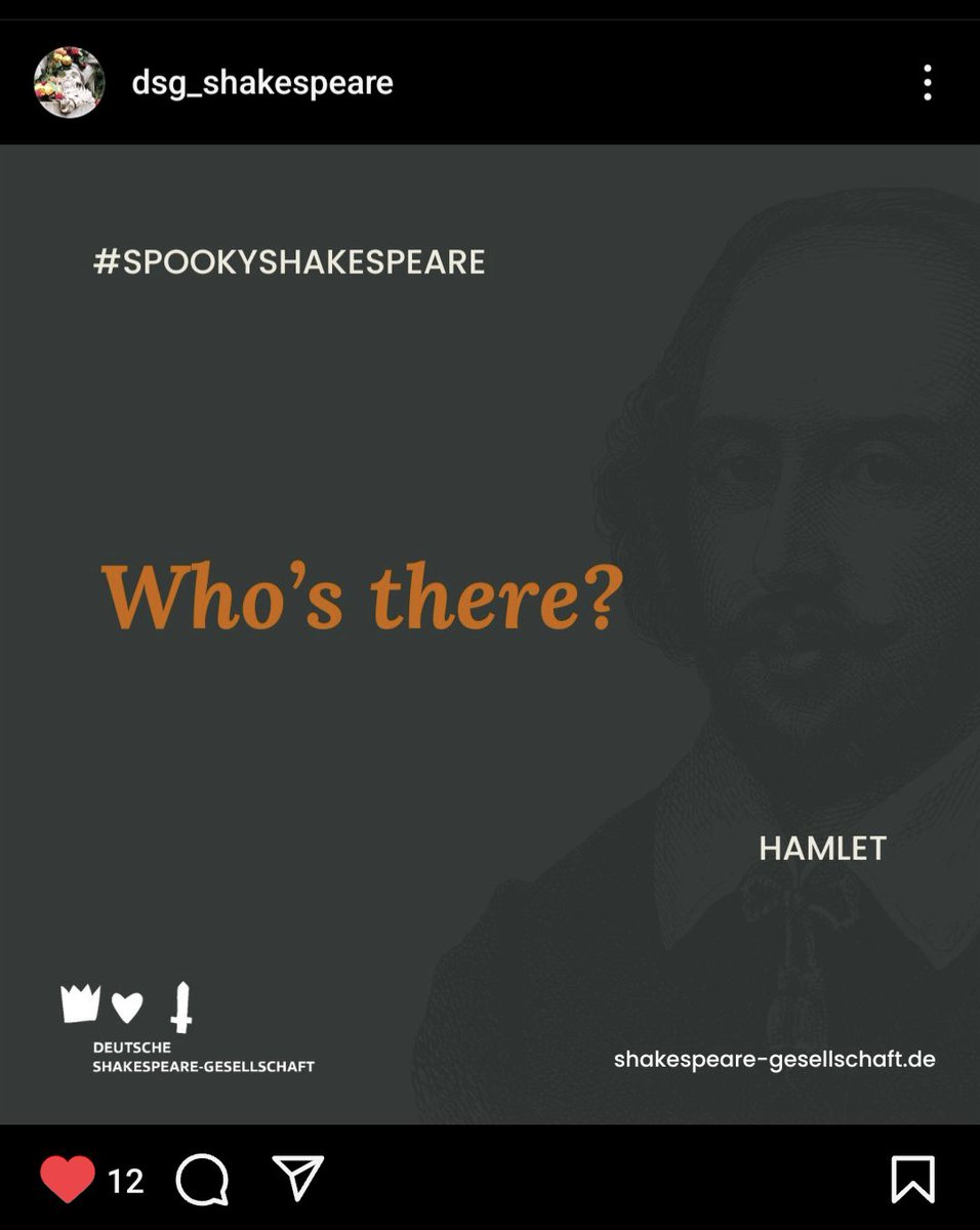It's the time of the year - #SpookyShakespeare
