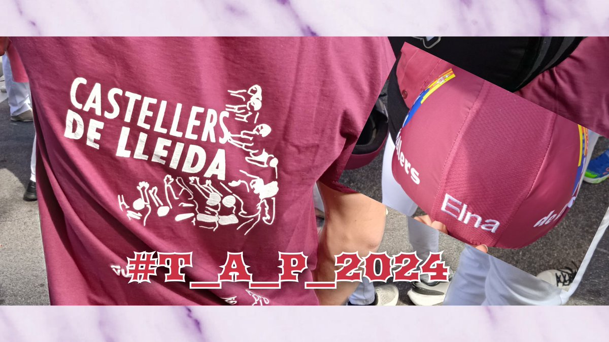 maneltec's tweet photo. #HolaLleida_CAT 😛
#CaminantPerLleida🚶
#JubilatGaudintDeLaVida 😜
#XXIX @concurscastells
#5_O_2024 @TarracoArena
#4d8 #7d8 #3d8 i #Td8f (c)
Formar part de l'història
en el meu desè aniversari de la #CollaMésCanyera a l'🤠 de #Catalunya els @CdLleida.
#castells #orgullbordeus https://t.co/F3nwZyxAVn