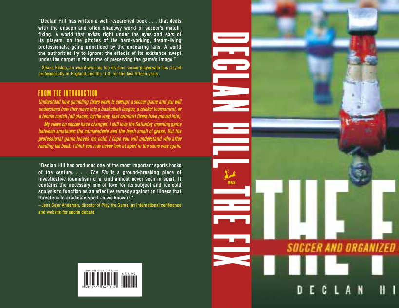 declan_hill's tweet photo. My goodness!  I read the other extraordinary authors and books on this list (and a good many that are not here) of the best soccer books of all time.
I am honored and speechless the #TheFix is there. https://t.co/sj04iLUQb2