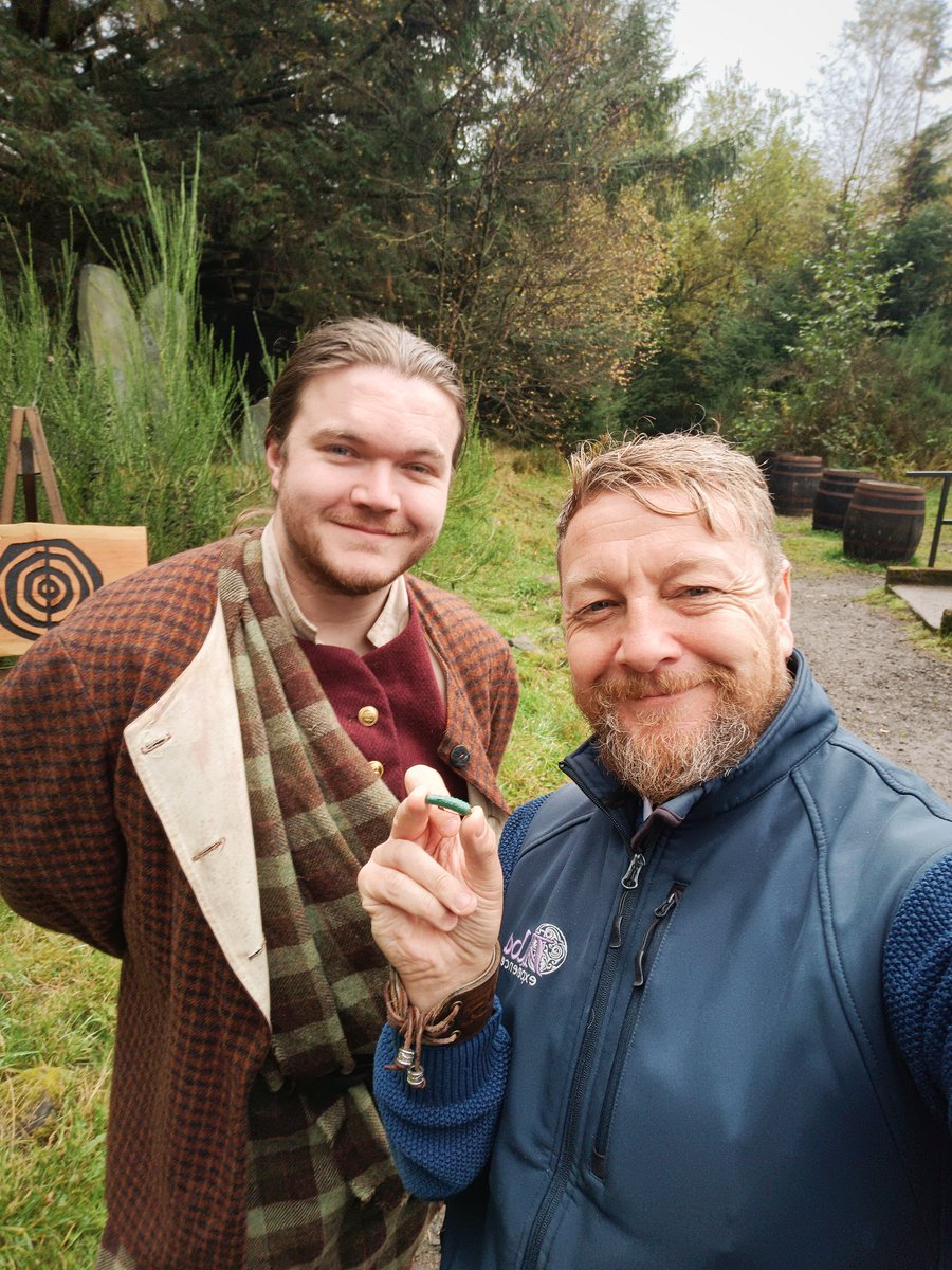 Pickle Pin delivered as requested @DebsterPA1 . Cameron was very greatful. Thank you.

<a href="/duncarronfort/">Duncarron Fort</a> 
 #Scotland #TravelTheWorld #picklepins