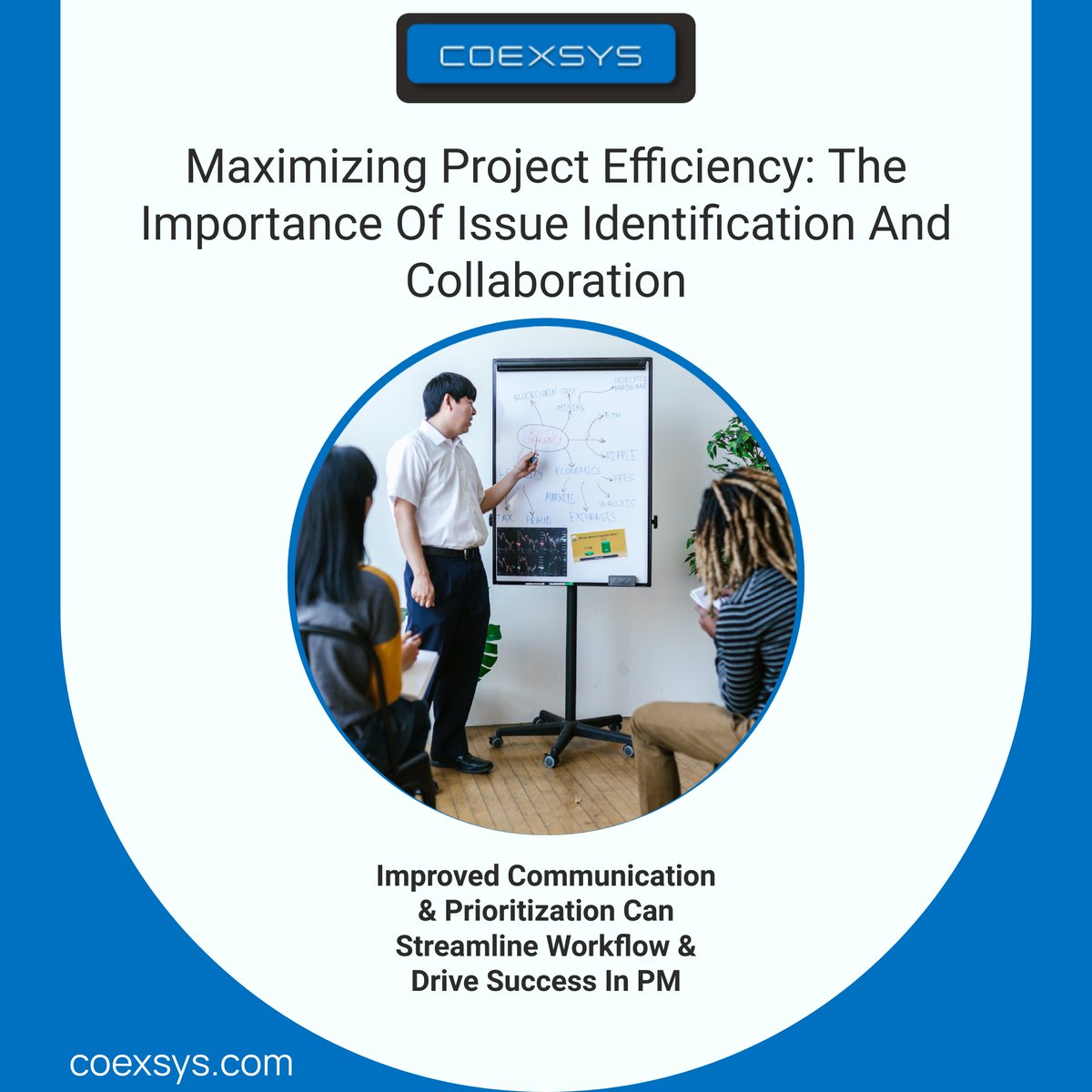 coexsysproject's tweet image. 📢In project management, early issue identification, effective communication & collaboration ensure efficiency. Maintaining detailed documentation & improvement, while teamwork & proactive problem-solving drive project success.
#issuetracker #trackingsoftware #softwareissue
