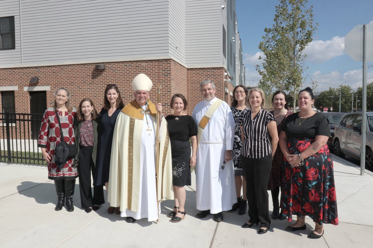 This morning we joined <a href="/ArchbishopPerez/">Archbishop Nelson Perez</a> for the blessing and dedication of Father Augustus Tolton Place, our new affordable housing community for independent seniors in Southwest Philadelphia! A replay of the event can be viewed on Archbishop's Facebook at facebook.com/ArchbishopPere…