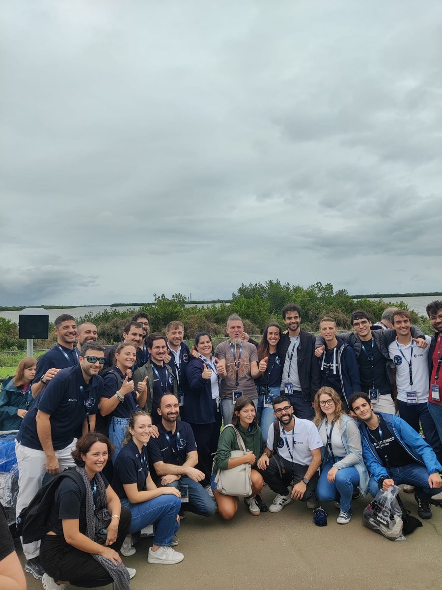 Francesco Topputo (@francescotop) on Twitter photo Despite all odds, #Milani has been launched aboard his mothership #Hera on a #Falcon 9 rocket. So happy to have contributed to this mission with a high-qualified team at the <a href="/DART_Lab_Polimi/">DART Lab</a>. 
Let's now wait and see how #Didymos will look like in two years! Despite all odds, #Milani has been launched aboard his mothership #Hera on a #Falcon 9 rocket. So happy to have contributed to this mission with a high-qualified team at the <a href="/DART_Lab_Polimi/">DART Lab</a>. 
Let's now wait and see how #Didymos will look like in two years!