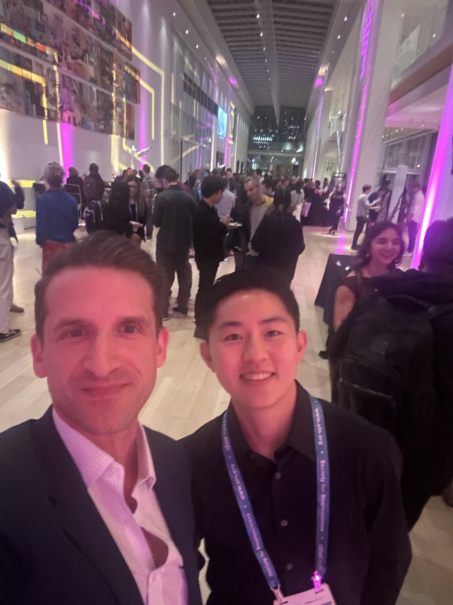 The Allen Impact Symposium at ⁦<a href="/SfNtweets/">Society for Neuroscience (SfN)</a>⁩ by ⁦<a href="/AllenInstitute/">Allen Institute</a>⁩ ⁦<a href="/AllenFrontiers/">Allen Frontiers</a>⁩ with Daniel Goldman and ⁦<a href="/keatonsong/">Keaton Song</a>⁩ from ⁦<a href="/SinaiBrain/">Friedman Brain Institute</a>⁩ ⁦<a href="/IcahnMountSinai/">Icahn School of Medicine at Mount Sinai</a>⁩